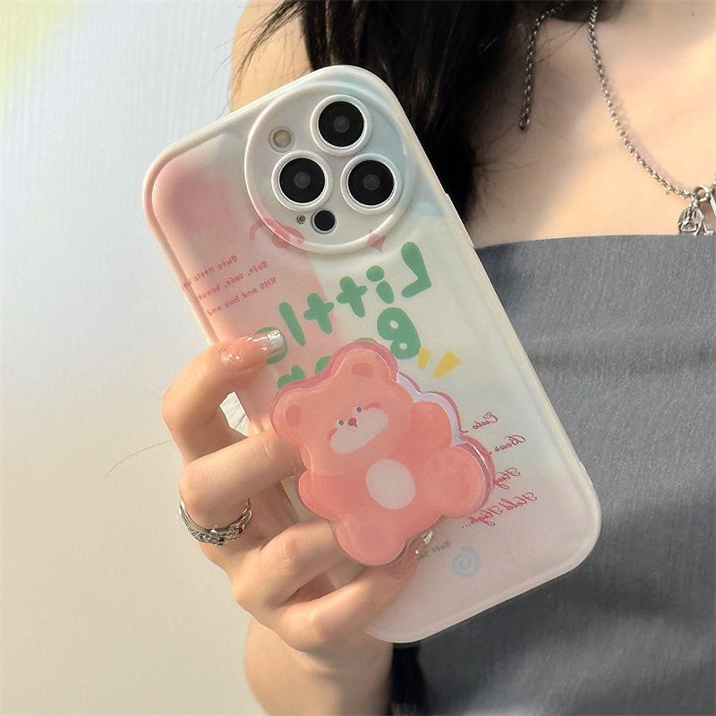 Zhitai Air Cushion Protective Cover for iPhone 12/13/15 Pro, Women’s Vivo Bracket Case