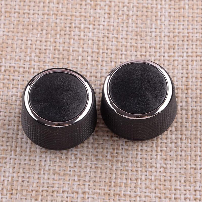 2Pcs Rear Radio Audio Volume Control Knob Button 22912547 Fit for GMC Sierra Buick Enclave Cadillac Chevrolet Silverado Tahoe