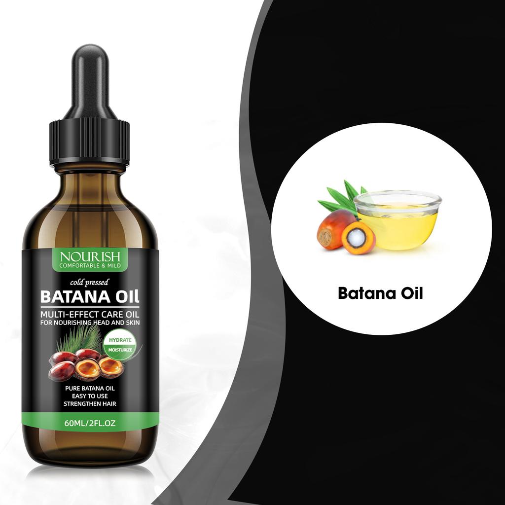 Batana Hair Care Oil 60ml – Deep Nourishment & Growth-Boosting Treatment with Dropper