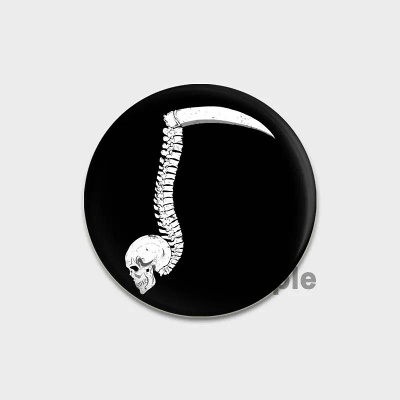 32/44/58MM Japanese Anime Death Note Enamel Pins, Round Brooch, L Killer, Yagami Light, Cosplay Badge, Backpacks Jewelry, Xmas Gifts