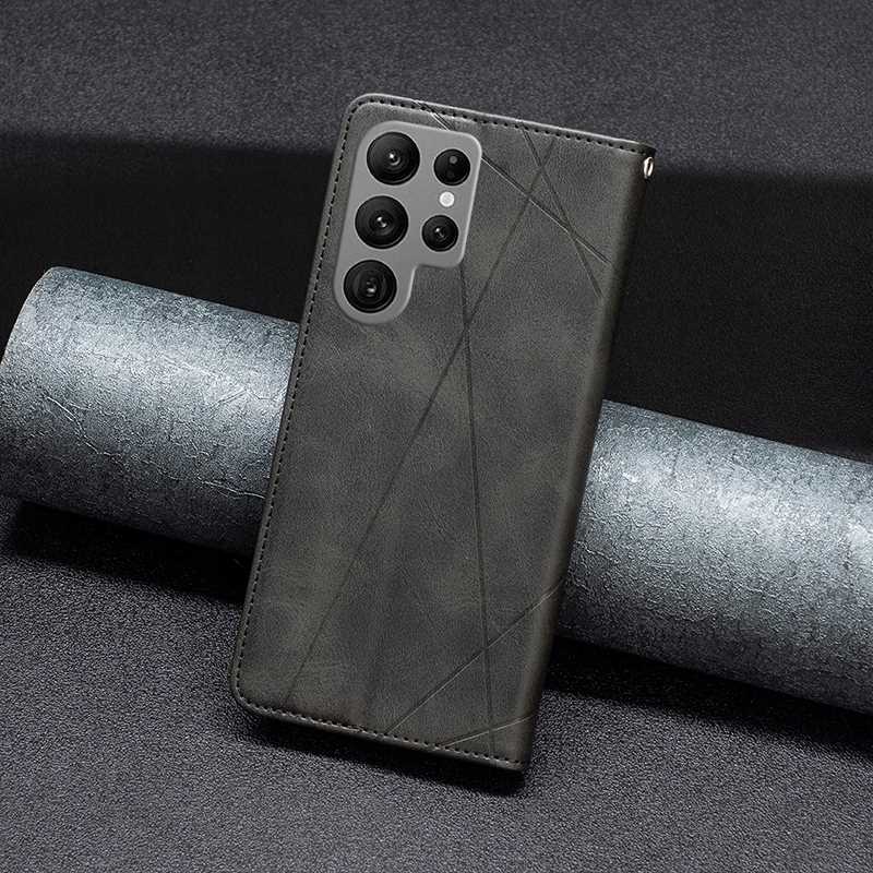 Origami Wallet Galaxy S24 Ultra Black