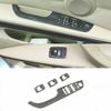 Carbon Fiber Style Door Window Switch Panel Trim for BMW 3 Serie Sedan 4Door E90