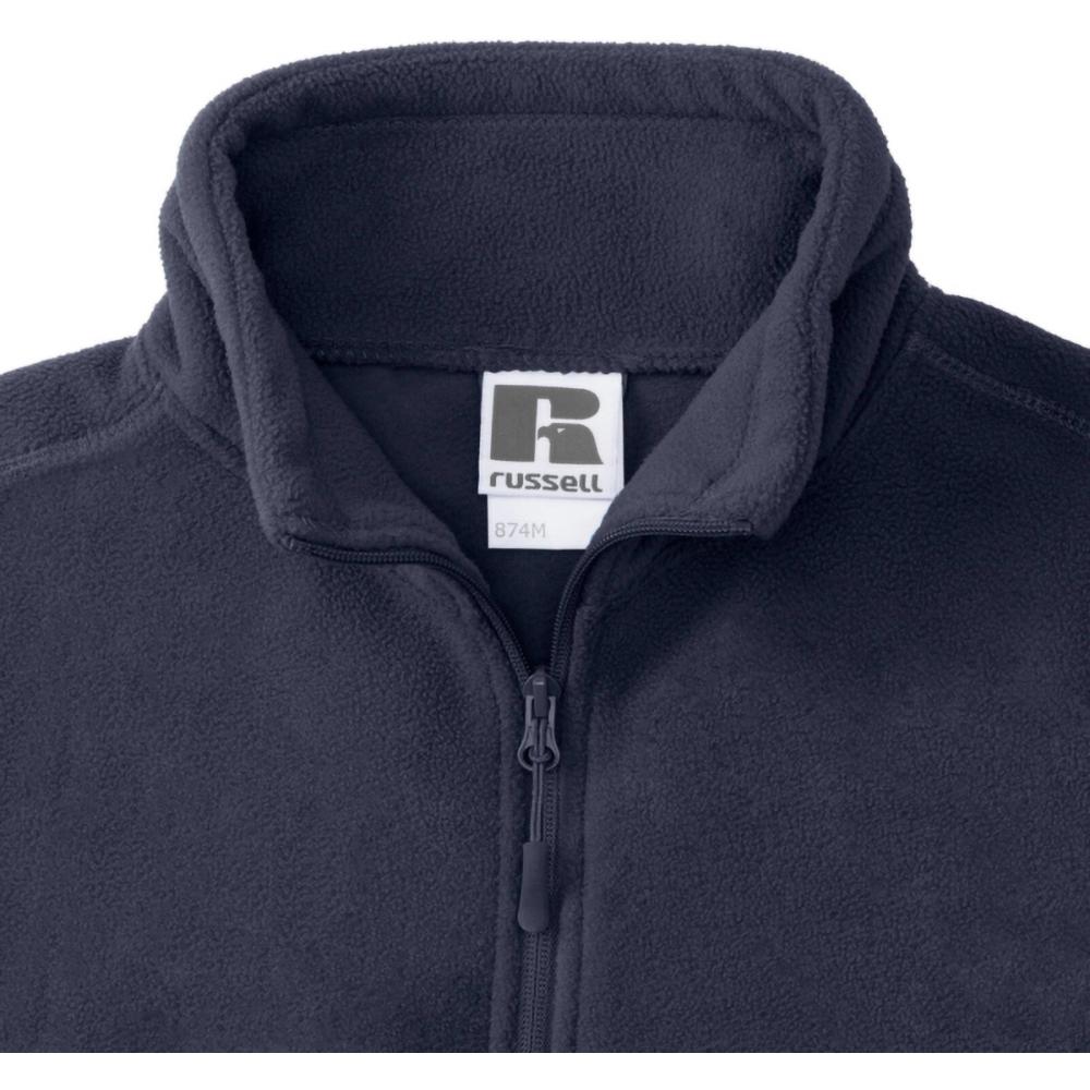Russell Mens 1/4 Zip Outdoor Fleece Top