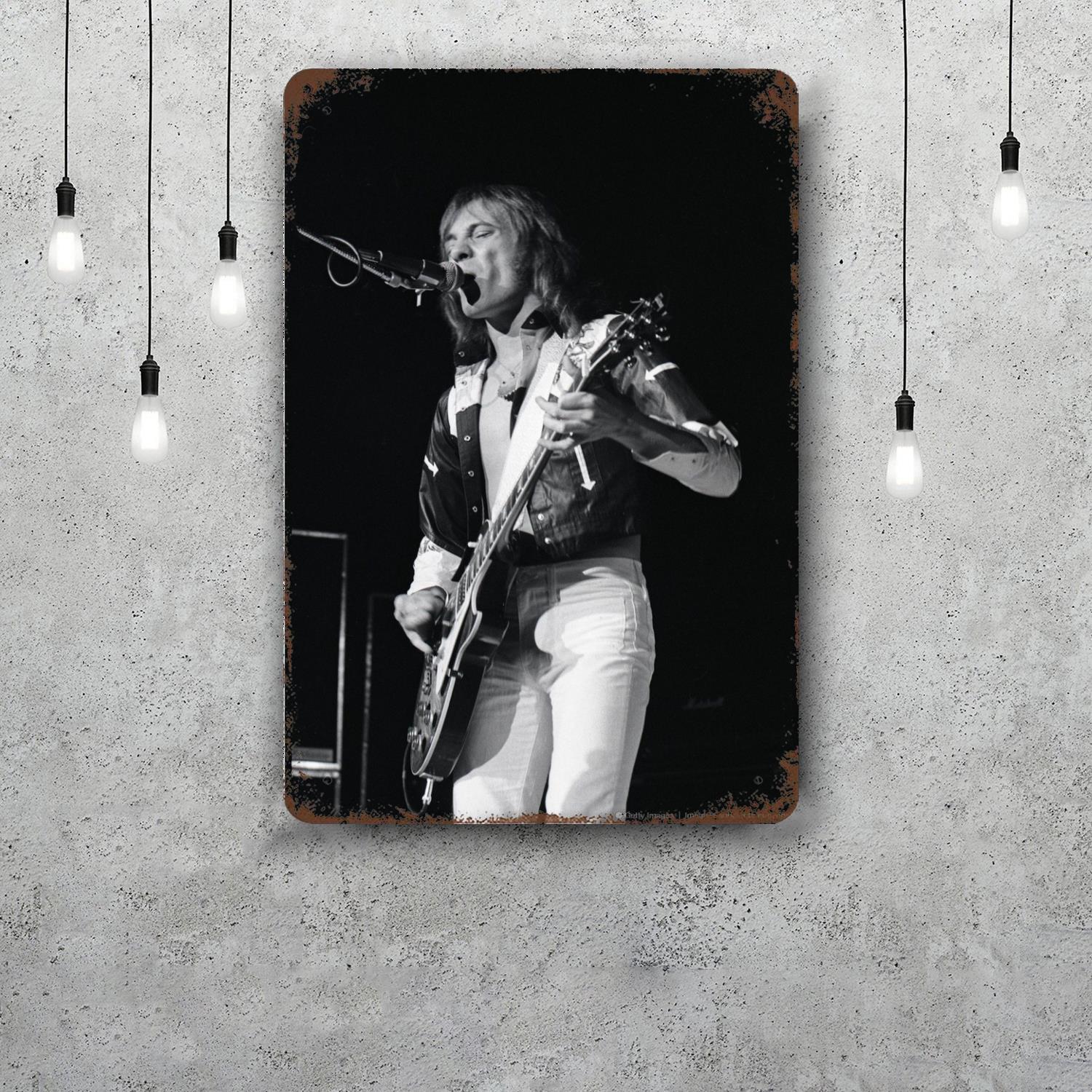

Steve Marriott Retro Vintage Tin Sign Poster Decorative Plaque Metal Plate Wall Decor 20x30cm（7.8x11.8inch）