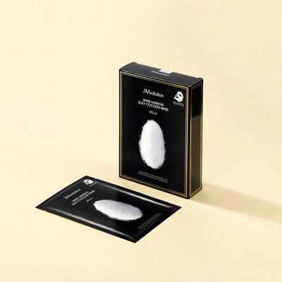 WATER LUMINOUS SILKY COCOON MASK Black, Moisturising, Kbeauty, Korean Cosmetics, Sample