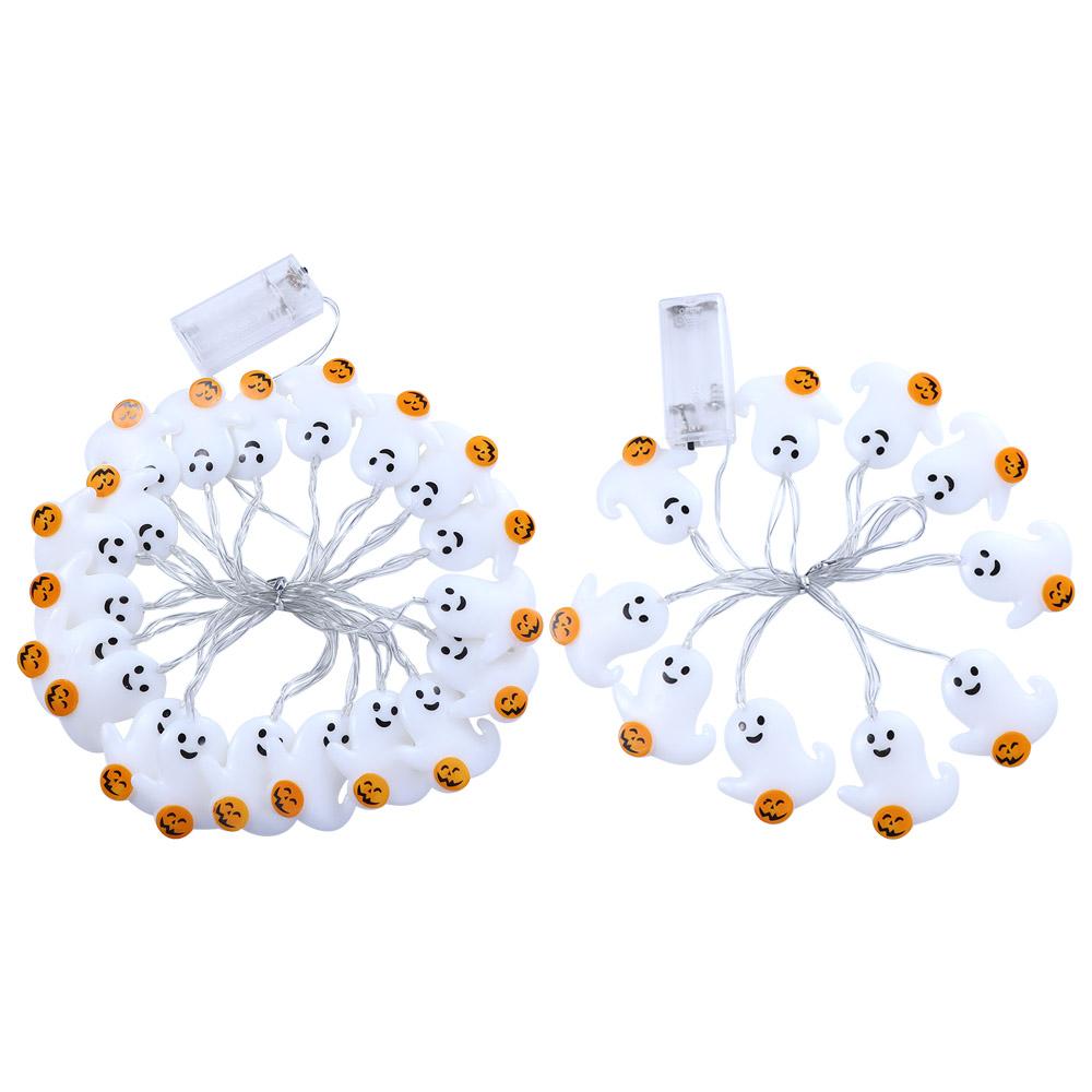 Pumpkin Bat Tombstone Lamp Lights Decor Led Skull Lights String Party Supplies Halloween Decoration