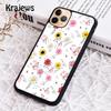 Krajews BUTTERFLY FLORAL PATTERN COLLECTION Phone Case Cover For iPhone 17 Air 16 15 14 Plus 11 12 13 Pro Max Fundas
