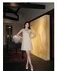 2026 Sommer A-Linien-Ärmelloses Kleid im chinesischen Stil mit Stickerei - P0150