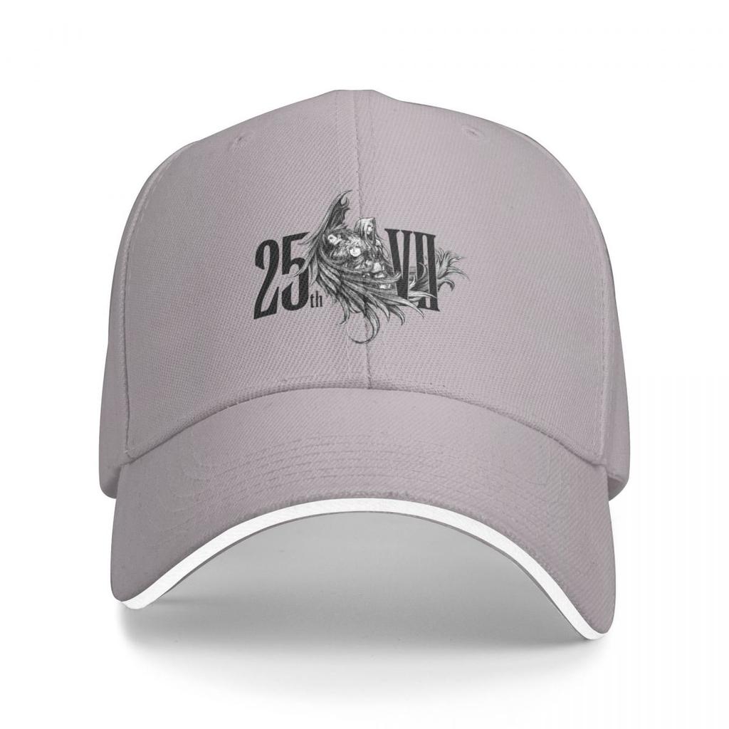 Final Fantasy VII 25th Anniversary 2 Baseball Cap Brand Man Caps Wild Ball Hat Dad Hat Hood Golf Hat Women Unisex'S