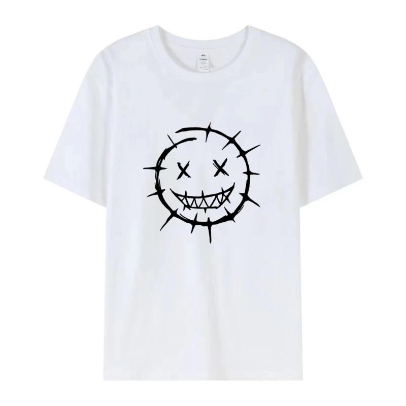 Cool Devil Print  Personalized Tshirt Comfortable and Fashionable Unisexs and Womens T Shirt Devil Pattern Design