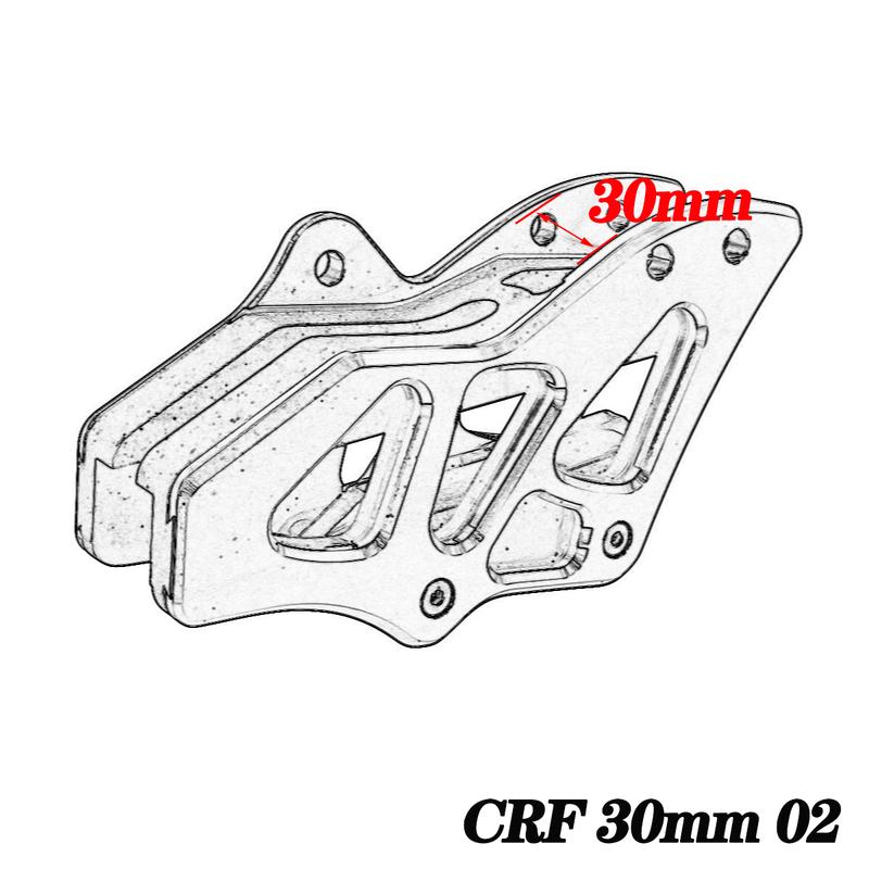 For HONDA CR CRF CR125 CR250R CRF250 CRF250R CRF250X CRF450R CRF450X 2005-2018 Motocross CNC Chain Guard Guide Protector Parts