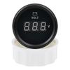 52mm Digital Voltmeter With Red Backlight Volt Meter Indicator Voltage Gauge For Marine Boat Car LED Dislay Gauge 12V 24V