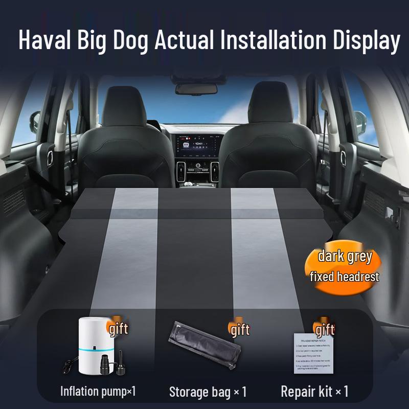 Haval Big Dog Car Bed - Second Gen Inflatable Trunk Mattress & Rear Seat Sleeping Pad