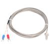 BERM K Type Screw Thermocouple Temperature Sensor Detector Gauge M6 Screw Thread 2 Wire Probe