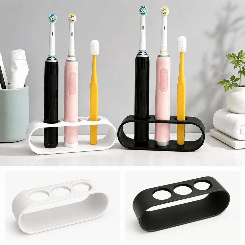 Creative Electric Toothbrush Holder 3D Printing Bathroom Storage Stand Vanity Organizer