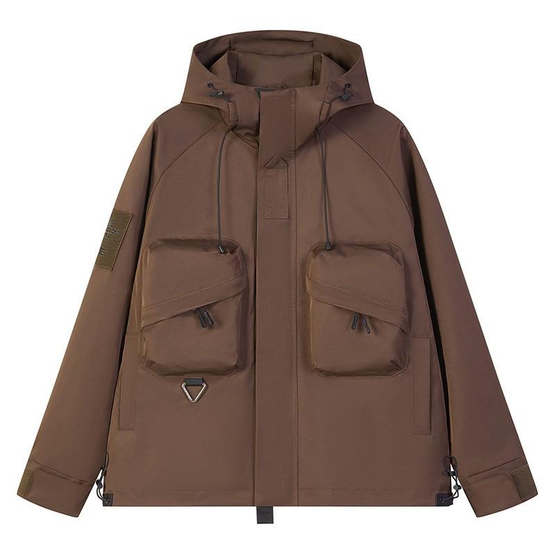 Spring and Autumn Jackets Waterproof and Windproof Jackets Outdoor Trendy Mountaineering Wear Versatile Japanese Workwear Jackets