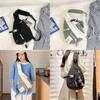 Sac de poitrine élégant et imperméable en nylon, unisexe, pour le voyage et les trajets quotidiens