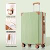 HANDUNYOU Durable Aluminum Frame Luggage with USB and Cup Holder