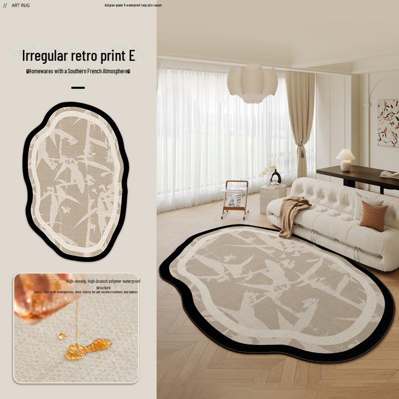 2025 French Medieval Style Carpet: Dirt-Resistant, Easy-Care Living Room & Bedroom Mat