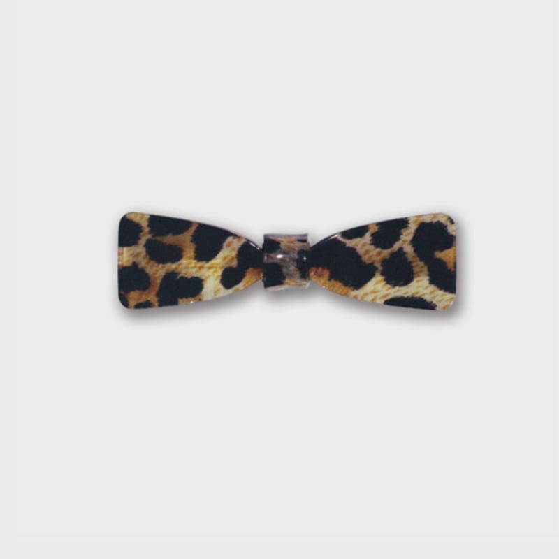 Usite LEOPARD RIBBON HAIR PIN