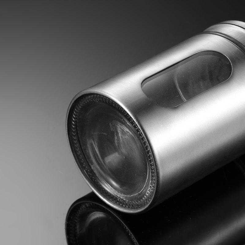 304 stainless steel household seasoning tank, barbecue tool, pepper seasoning bottle, multi-purpose seasoning bottle, toothpick holder.
