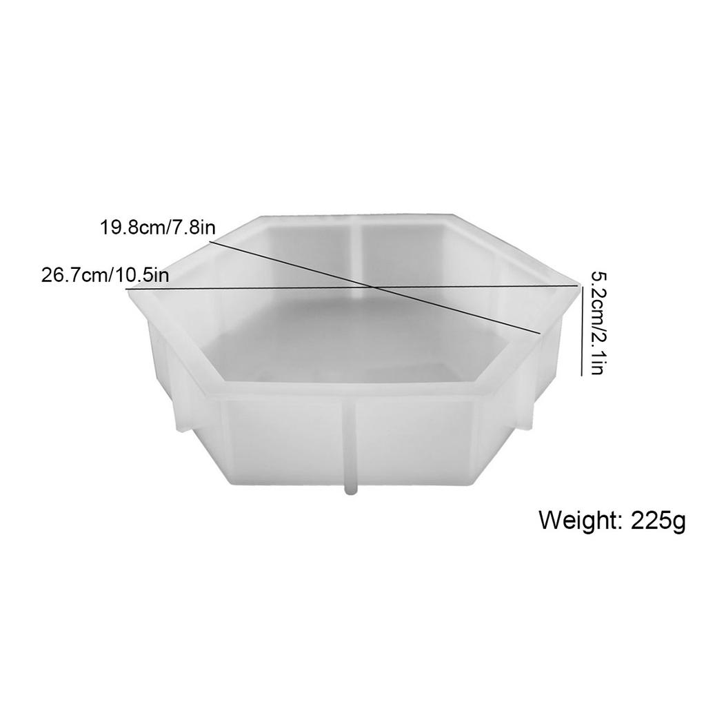 2/1Pcs Silicone Molds for Resin,Large Heart Resin Mold DIY Crystal Cube Mold for Flower Preservation Bookend Epoxy Resin Castin