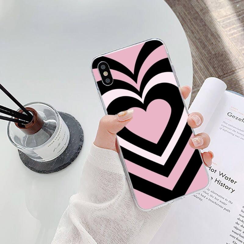 Latte Love Kaffee Herz Handyhülle Für IPhone 14 13 12 11 XS X 8 7 6 Plus Mini Pro Max SE 2022 Weiche Transparente Handyhülle