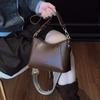  Crossbody Handbag Women PU Simple Versatile Daily Commute