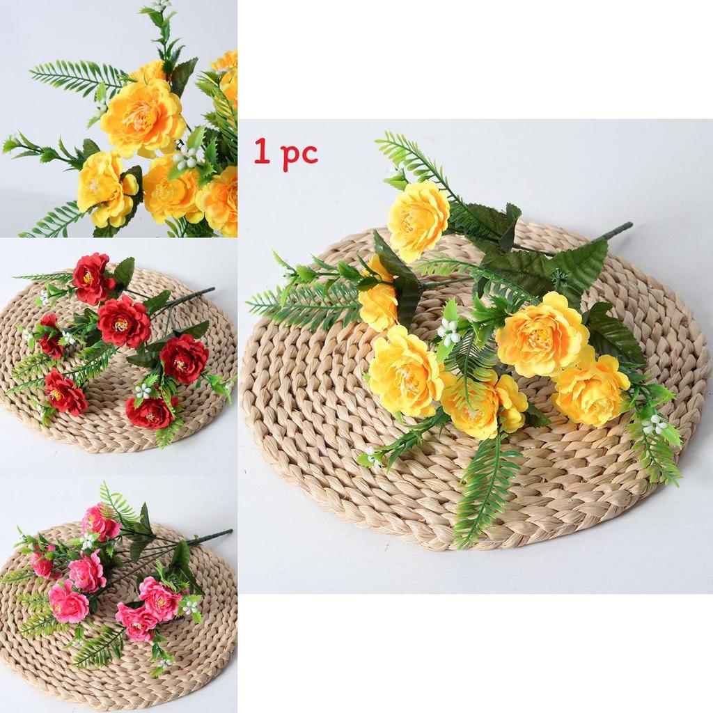 Artificial Chrysanthemum Wedding Decor With Lifelong Faux Flowers For Outdoor Celebrations