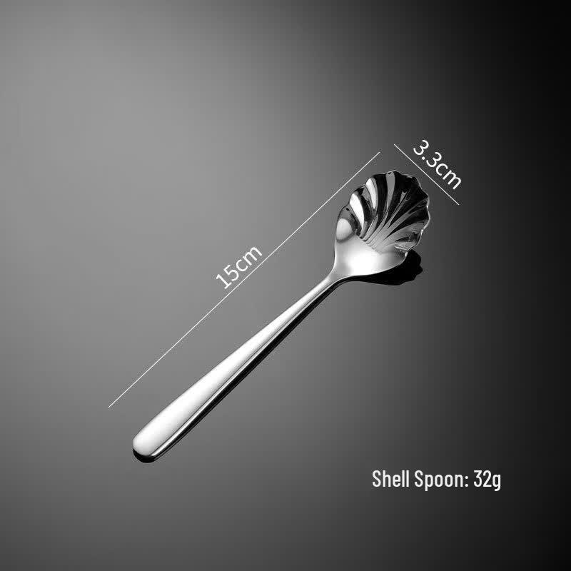 304 Stainless Steel Shell Spoons