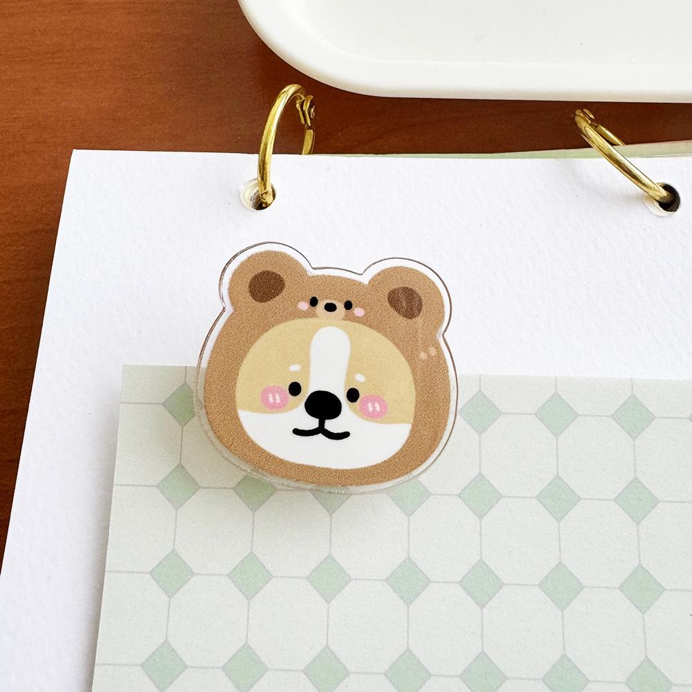 INS Animal Cartoon Decorative Gift Clips - Cute Seal Clips for Students