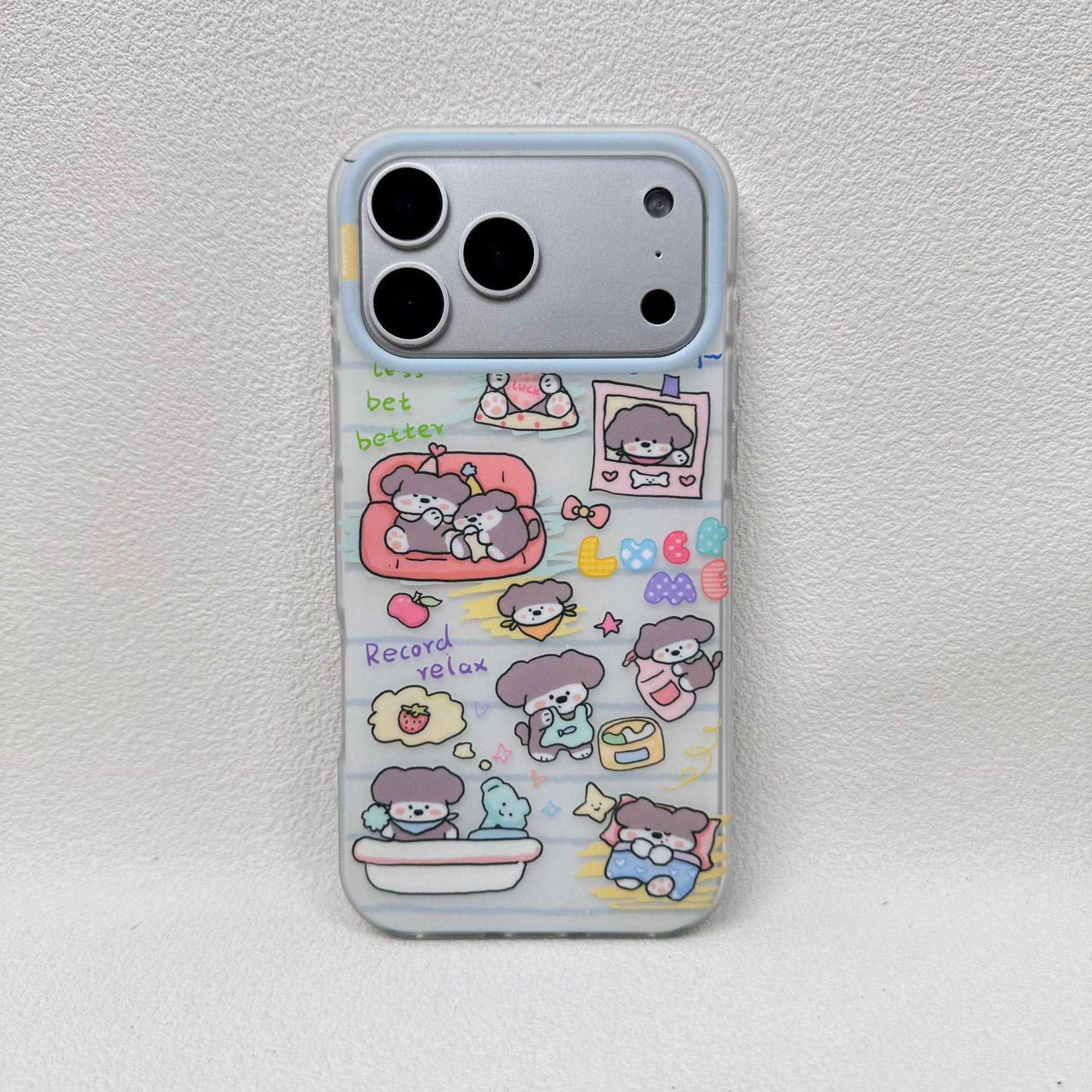 

Trendy Brand Cartoon Cute Transparent Phone Case for iPhone 17 Pro Max/16 iPhone 16 Pro