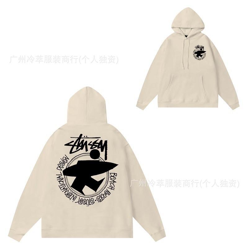 Mens Oversized Hooded Sweatshirt With Letter Print Streetwear Style Cotton Pullover Winter