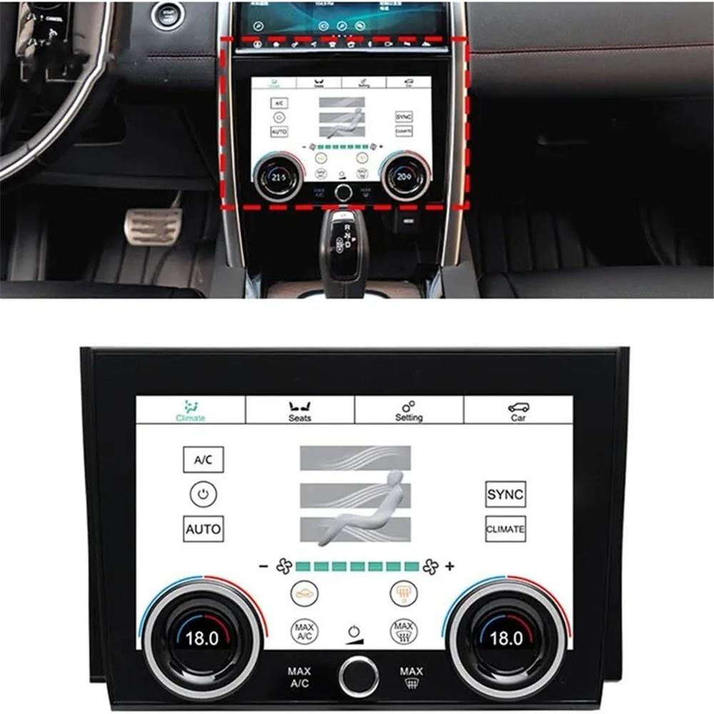 Car Digital Climate Control Ac Conditioner Panel 9"Touch Screen For Land Rover