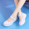 Fashion Genuine Leather Nurse Shoes Women Soft Soles Breathable and Not Tired Feet Deodorant Comfortable Non Slip Hospital Nurse Shoes