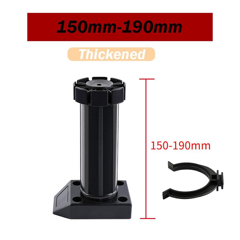 1 pz Piedino Regolabile in Altezza per Armadio Gamba Mobile per Cucina Bagno 6cm/8cm/10cm/12cm/15cm Piedini Zoccolo Armadio da Cucina