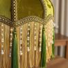 Tassel Lampshade Luxury Velvet Lamp Shade Decorative Tassels Fringe Floor