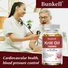 Olio di Krill Bunkell 1000mg EPA/DHA con Astaxantina Softgel - 120 Pezzi