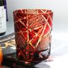 Japońska szklanka do whisky Edo Kiriko Crystal