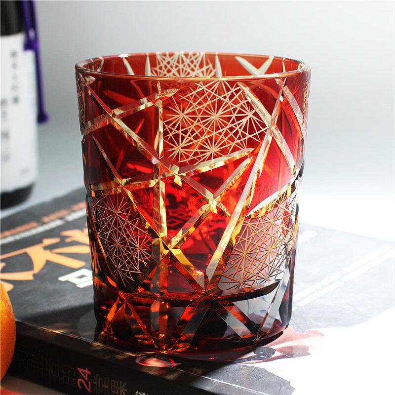 

Japanese Edo Kiriko Crystal Whiskey Glass