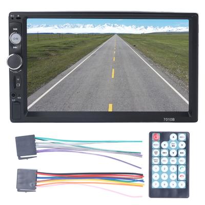 2Din Araba Stereo Radyo 7in Dokunmatik Ekran Mirror Link Bluetooth MP5 Oynatıcı USB FM Alıcısı