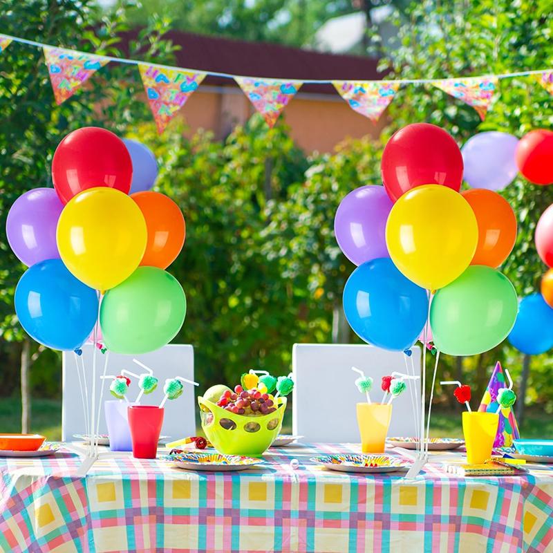 6X Balloons Stand Wedding Table Balloon Holder Column Balloon Stick Party Decor