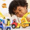 Paw Patrol Rescue Car Set With Plastic Construction Vehicles For Kids Play And Development