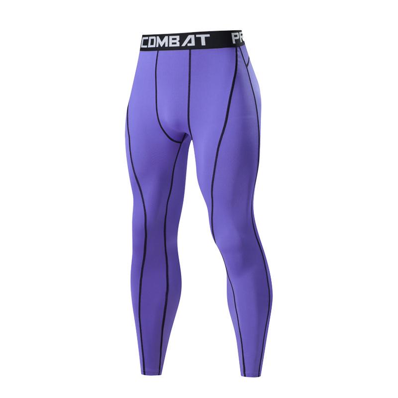 Men's Quick-Dry Compression T-Shirt: Breathable, High Elasticity for Running, Basketball, and Fitness.