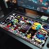 Horror Halloween Color Mouse Pad Large Gaming Table Cushion Non-slip Laptop Tablet Big Mousepad XXL Mat Mini PC Playmat With Lock edge