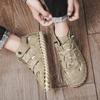 New European Station Fashion Personality Sandals Men Leather High Top Beach Shoes British Retro Casual Sandals Men
