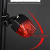 Bicycle Tail Light Self Powered Led Warning Light For Mountain And Road Cycling Safety