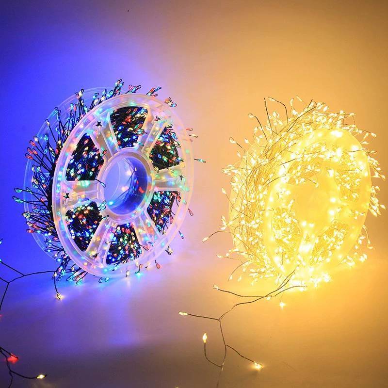 String Led Christmas Lights With Copper Wire For Indoor Outdoor Holiday Decor