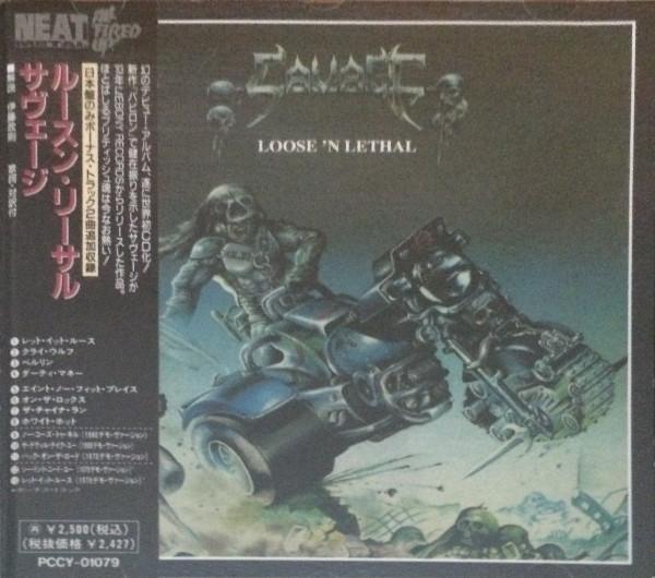 

CD SAVAGE - Loose N Lethal PCCY01079 Neat Metal 1997 Japan Rock Used