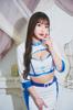 Clearstone GLOWHOLIC Cosplay Halloween Racing Queen Women's White